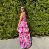 Dream Vacation High Low Maxi Dress