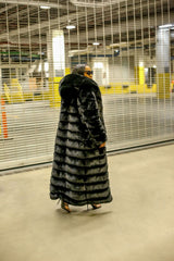 “Ballers Only” Luxury Fur Trench Coat