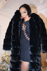 “Ballers Only” Luxury Fur Trench Coat