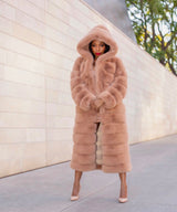 “Ballers Only” Luxury Fur Trench Coat