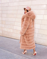 “Ballers Only” Luxury Fur Trench Coat