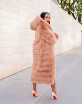 “Ballers Only” Luxury Fur Trench Coat