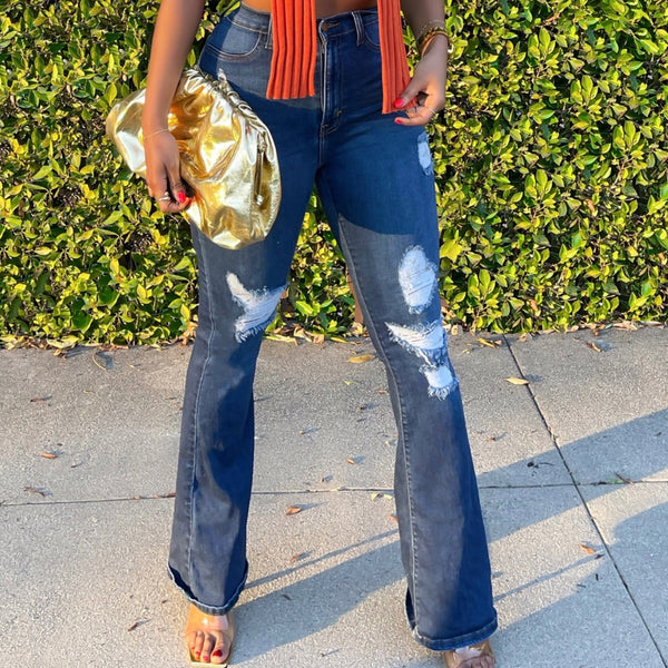 80’s Baby Ultra Stretch Flare Jeans