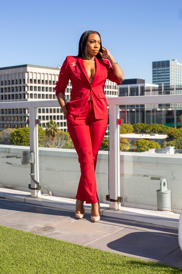 “Slay The Boardroom” Suit Set