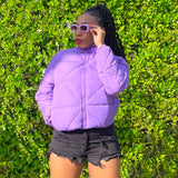 Purple Passion Puffer Jacket