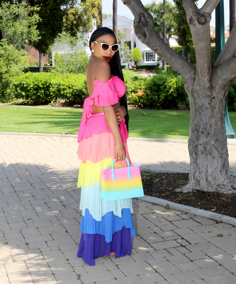 "Color Your World" Tropical 2 Piece Set